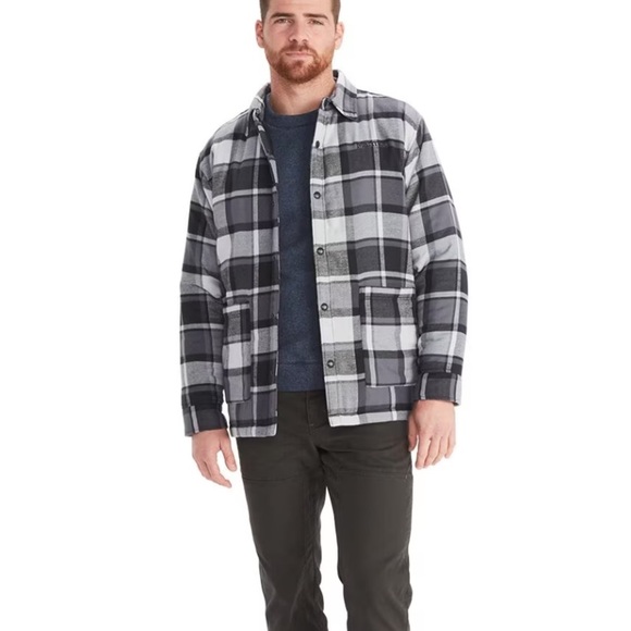 Marmot Men’s Lanigan Flannel Chore Coat NEW - Picture 2 of 11